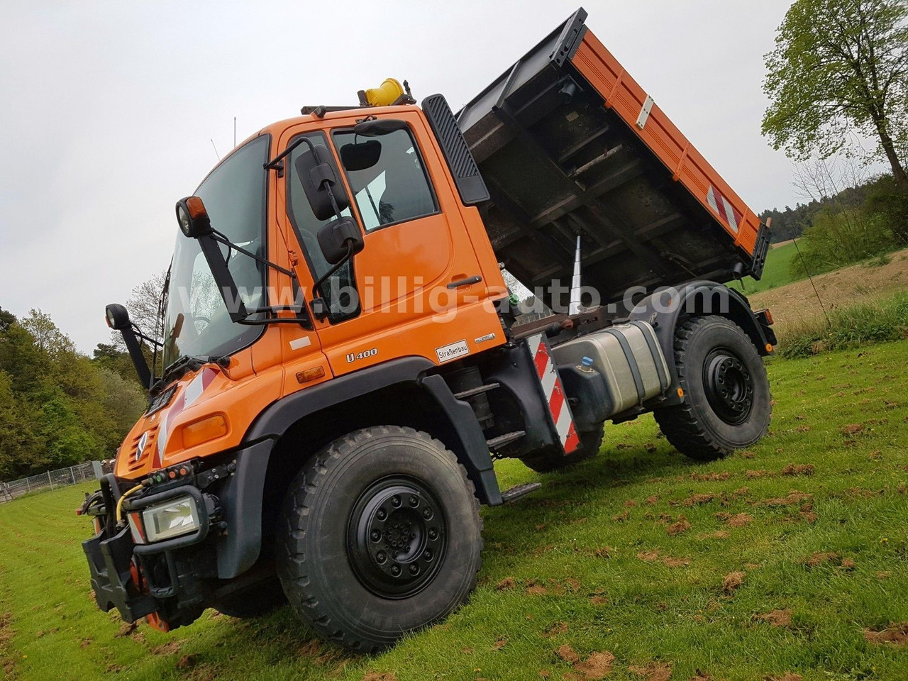Unimog U400 405/12*HYDROSTAT*VARIOPILOT*Euro4*Kipper - Istovarivač: slika 1 Unimog U400 405/12*HYDROSTAT*VARIOPILOT*Euro4*Kipper - Istovarivač: slika 1