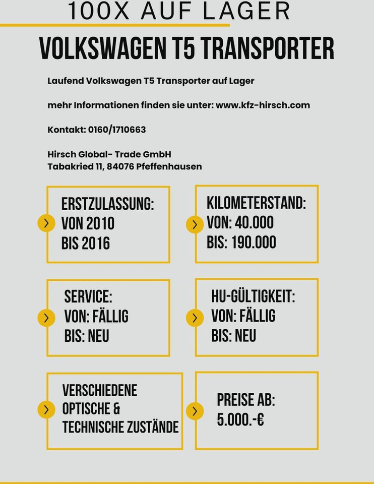 Volkswagen T5 Transporter 2.0TDI EU5*2xSchiebetüre*1.Hand* - Putnički kombi: slika 4 Volkswagen T5 Transporter 2.0TDI EU5*2xSchiebetüre*1.Hand* - Putnički kombi: slika 4