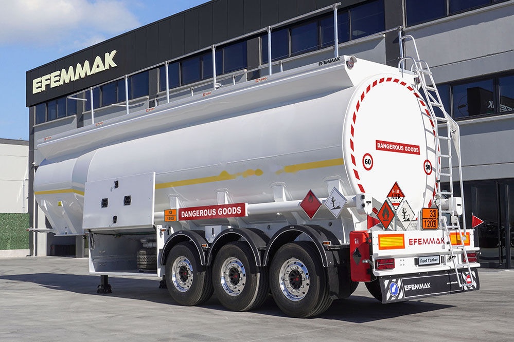EFEMMAK E.FAST.GN.38.5 ADR Aluminum Fuel Trailer - Poluprikolica cisterna: slika 2 EFEMMAK E.FAST.GN.38.5 ADR Aluminum Fuel Trailer - Poluprikolica cisterna: slika 2
