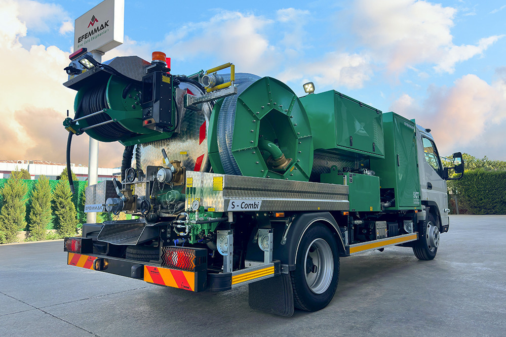 EFEMMAK S-Combi Combined Sewer Jetting And Vacuum Vehicle - Vakuumska cisterna: slika 3 EFEMMAK S-Combi Combined Sewer Jetting And Vacuum Vehicle - Vakuumska cisterna: slika 3