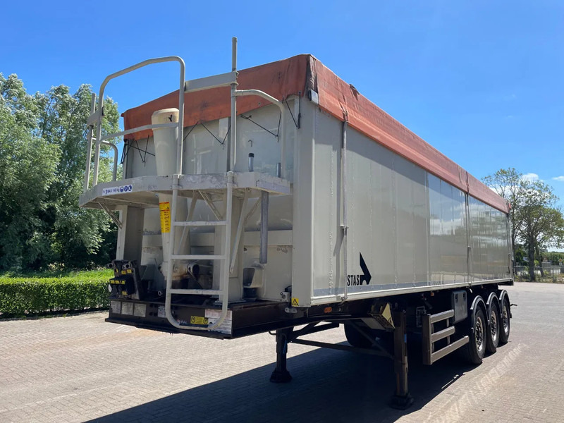 Stas 300 CX / FULL ALUMINIUM / 48M3 / APK - TUV NOVEMBER 2025 / SAF AXLES / DICS BRAKES / RVS FLOOR / - Poluprikolica istovarivača: slika 2 Stas 300 CX / FULL ALUMINIUM / 48M3 / APK - TUV NOVEMBER 2025 / SAF AXLES / DICS BRAKES / RVS FLOOR / - Poluprikolica istovarivača: slika 2