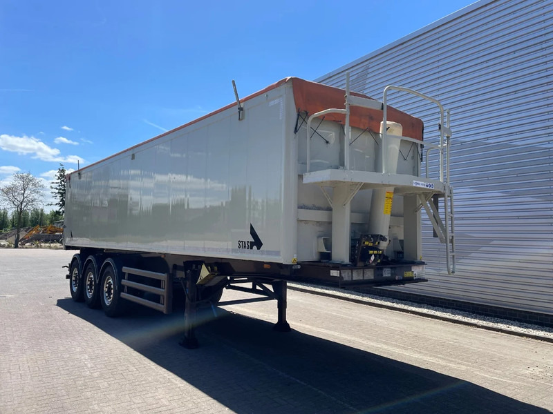 Stas S300CX / ALU KIPPER / RVS FLOOR / 48M3 / APK - TUV oktober 2024 / SAF AXLES / DISC BRAKES / - Poluprikolica istovarivača: slika 1 Stas S300CX / ALU KIPPER / RVS FLOOR / 48M3 / APK - TUV oktober 2024 / SAF AXLES / DISC BRAKES / - Poluprikolica istovarivača: slika 1