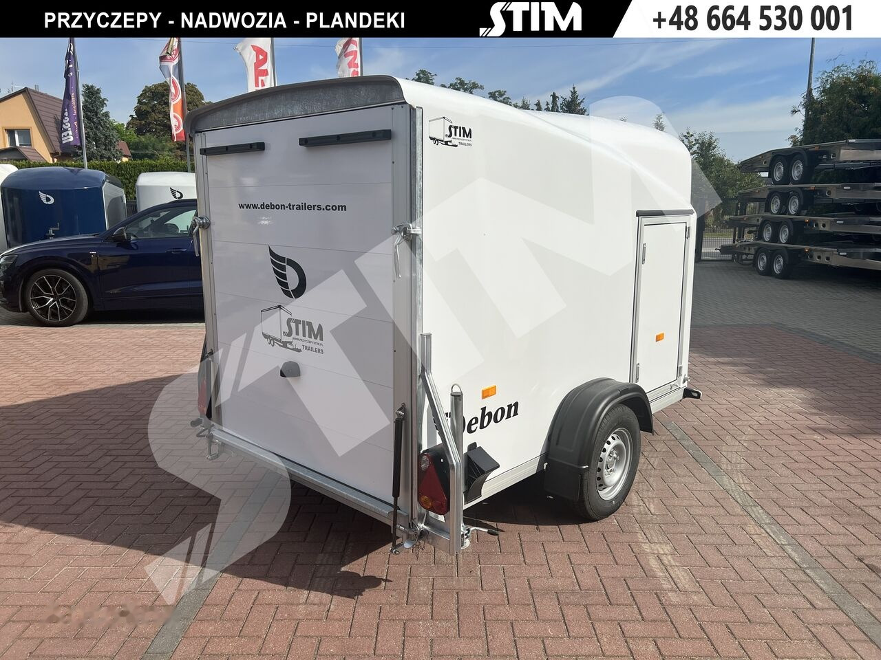 Cheval Liberté Cargo + drzwi boczne - Prikolica sa zatvorenim sandukom: slika 5 Cheval Liberté Cargo + drzwi boczne - Prikolica sa zatvorenim sandukom: slika 5