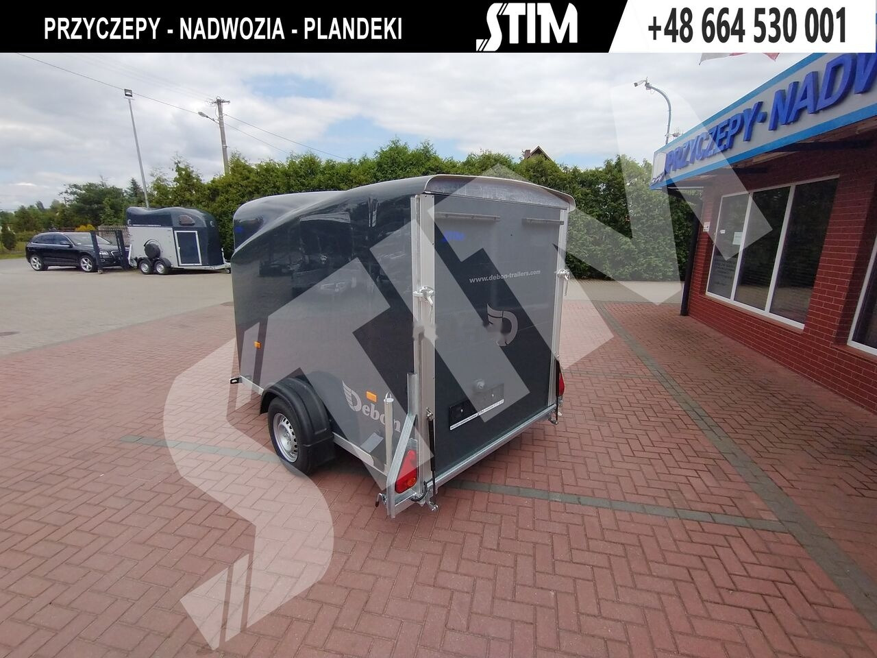 Cheval Liberté Cargo + drzwi boczne - Prikolica sa zatvorenim sandukom: slika 3 Cheval Liberté Cargo + drzwi boczne - Prikolica sa zatvorenim sandukom: slika 3