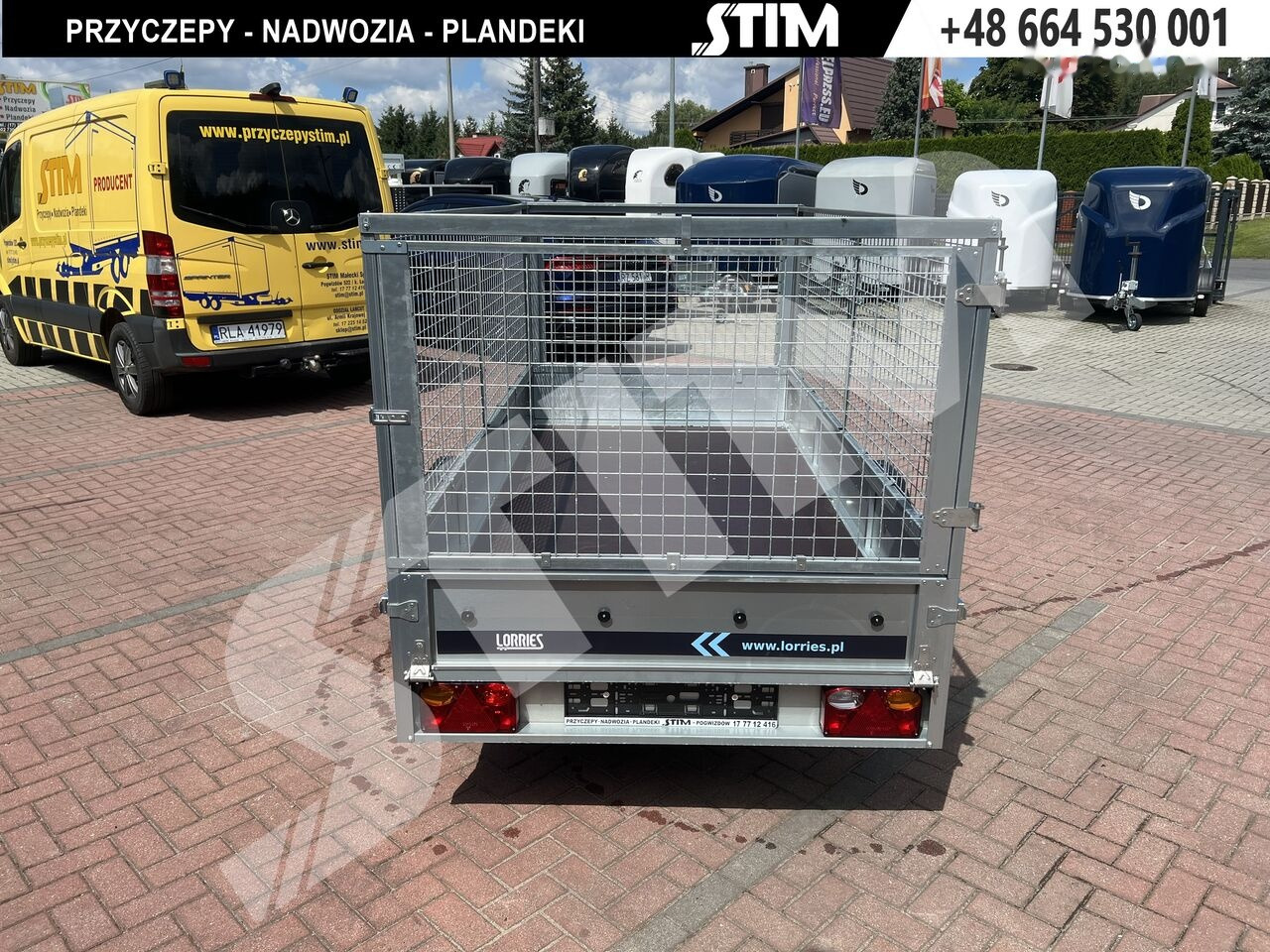 Lorries PU75-2613 uchylna + nadstawka - Prikolica za automobil: slika 4 Lorries PU75-2613 uchylna + nadstawka - Prikolica za automobil: slika 4