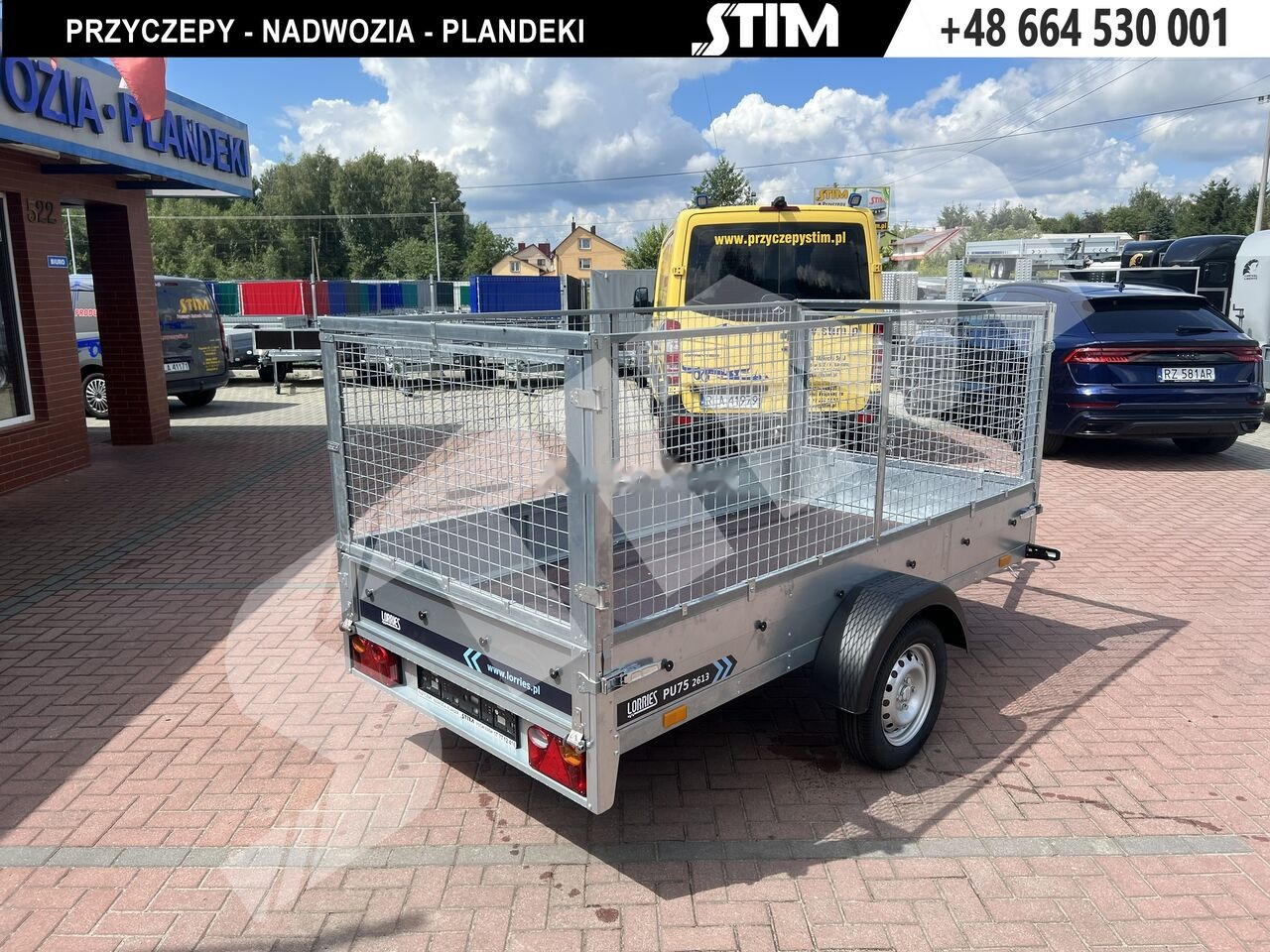 Lorries PU75-2613 uchylna + nadstawka - Prikolica za automobil: slika 3 Lorries PU75-2613 uchylna + nadstawka - Prikolica za automobil: slika 3