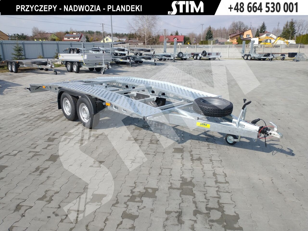 Stim L22/PS-TS/45-27S - Prikolica za prevoz automobila: slika 1 Stim L22/PS-TS/45-27S - Prikolica za prevoz automobila: slika 1