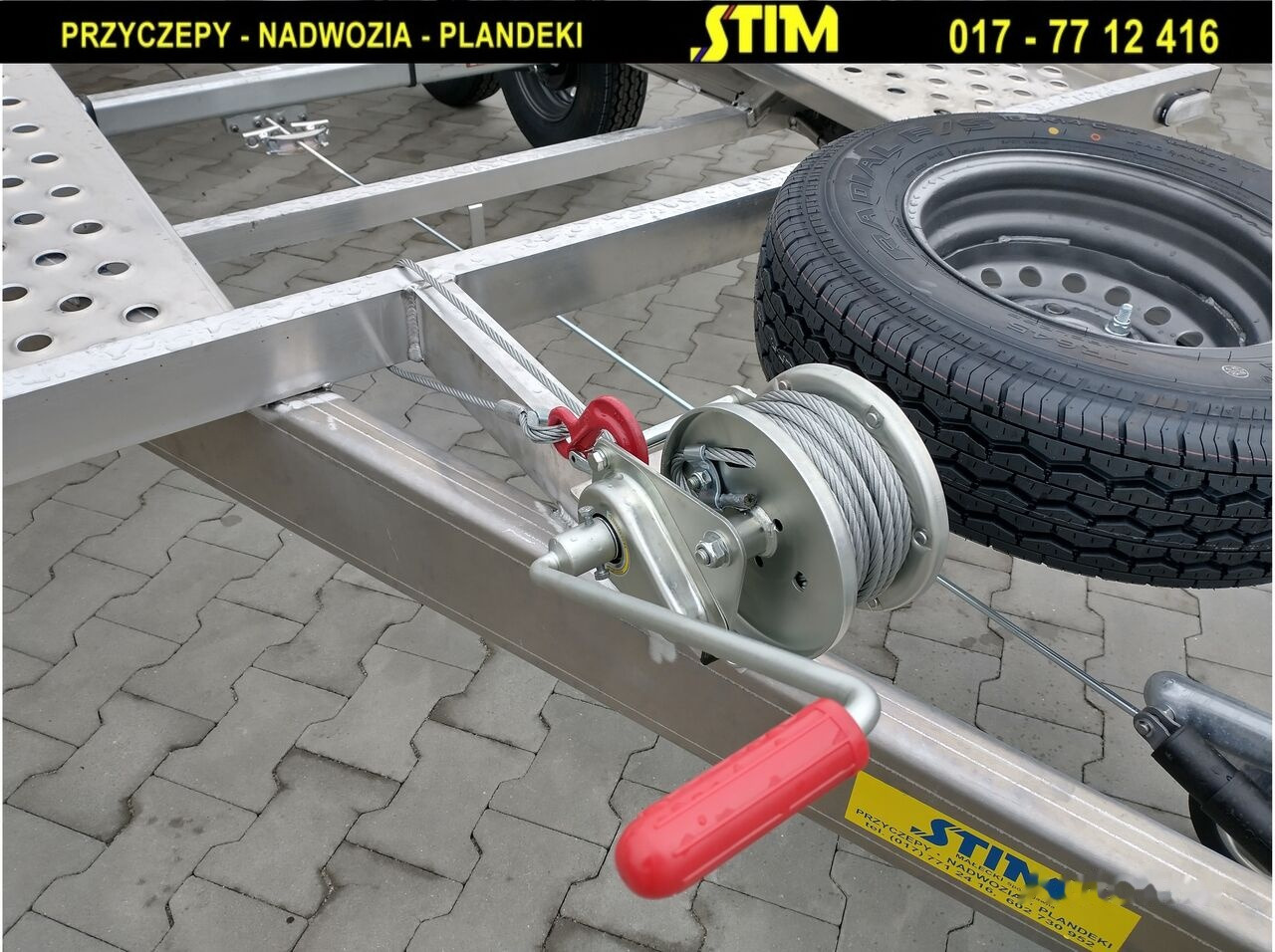 Stim L22 - Prikolica za prevoz radnih mašina: slika 3 Stim L22 - Prikolica za prevoz radnih mašina: slika 3