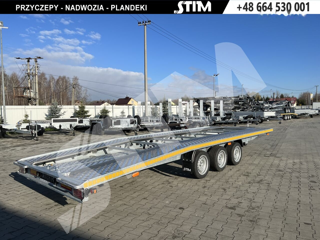 Stim L23/PP-TS/60-35S - Prikolica za prevoz automobila: slika 2 Stim L23/PP-TS/60-35S - Prikolica za prevoz automobila: slika 2