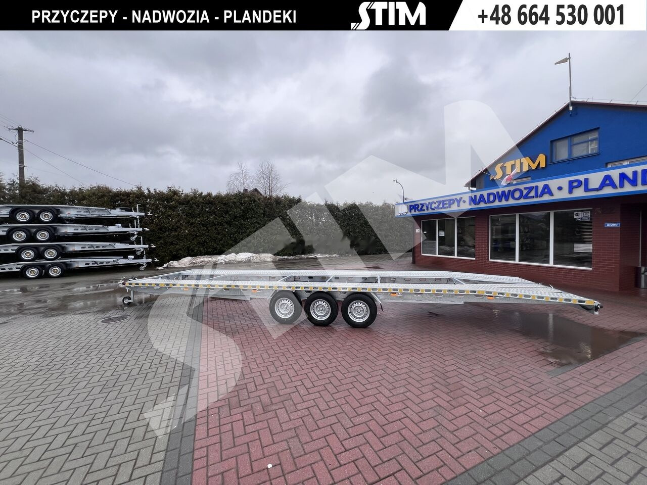Stim L23/PP-TS/85-35S-RY - Prikolica za prevoz automobila: slika 2 Stim L23/PP-TS/85-35S-RY - Prikolica za prevoz automobila: slika 2