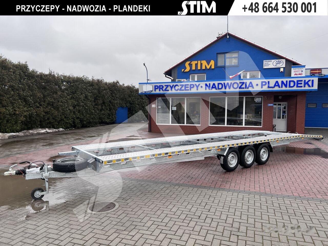 Stim L23/PP-TS/85-35S-RY - Prikolica za prevoz automobila: slika 3 Stim L23/PP-TS/85-35S-RY - Prikolica za prevoz automobila: slika 3