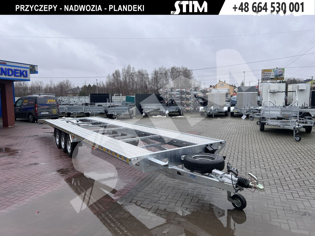 Stim L23/PP-TS/85-35S-RY1500 - Prikolica za prevoz automobila: slika 4 Stim L23/PP-TS/85-35S-RY1500 - Prikolica za prevoz automobila: slika 4