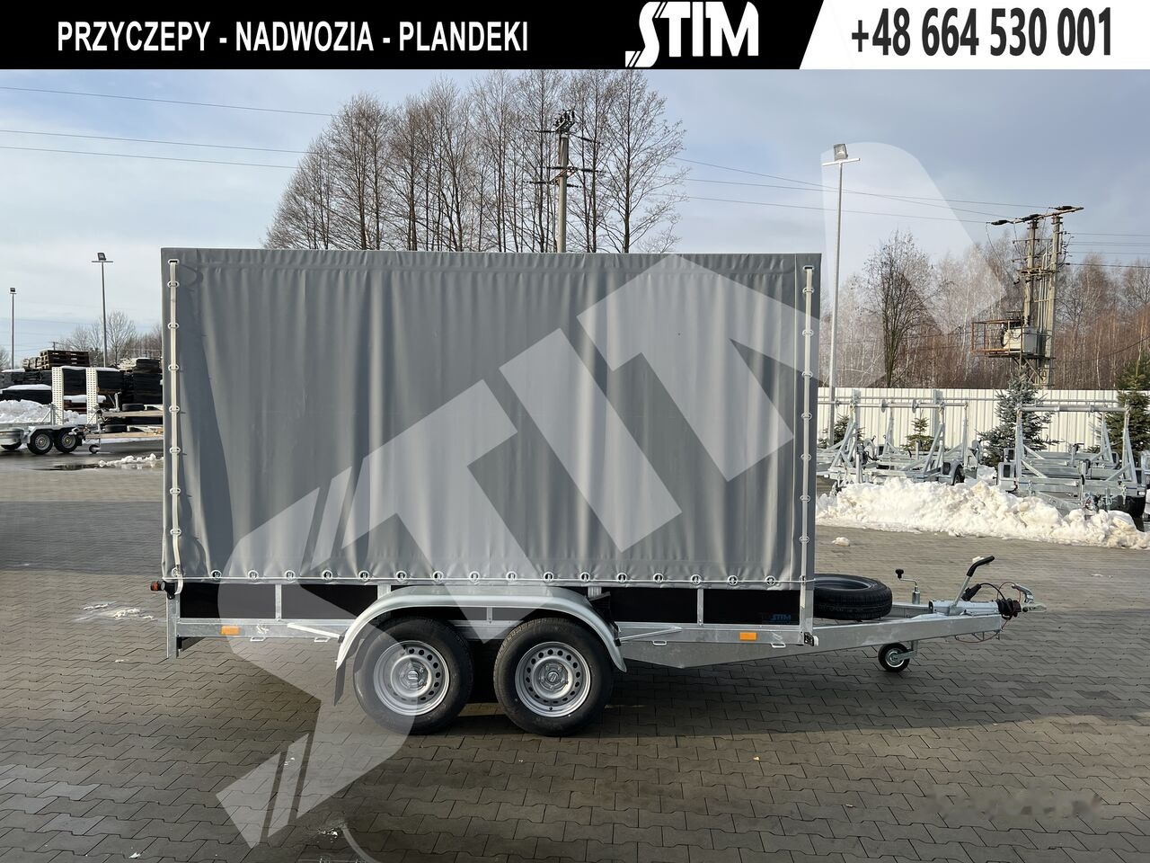 Stim S22-27/3516 - Prikolica sa ceradom: slika 2 Stim S22-27/3516 - Prikolica sa ceradom: slika 2