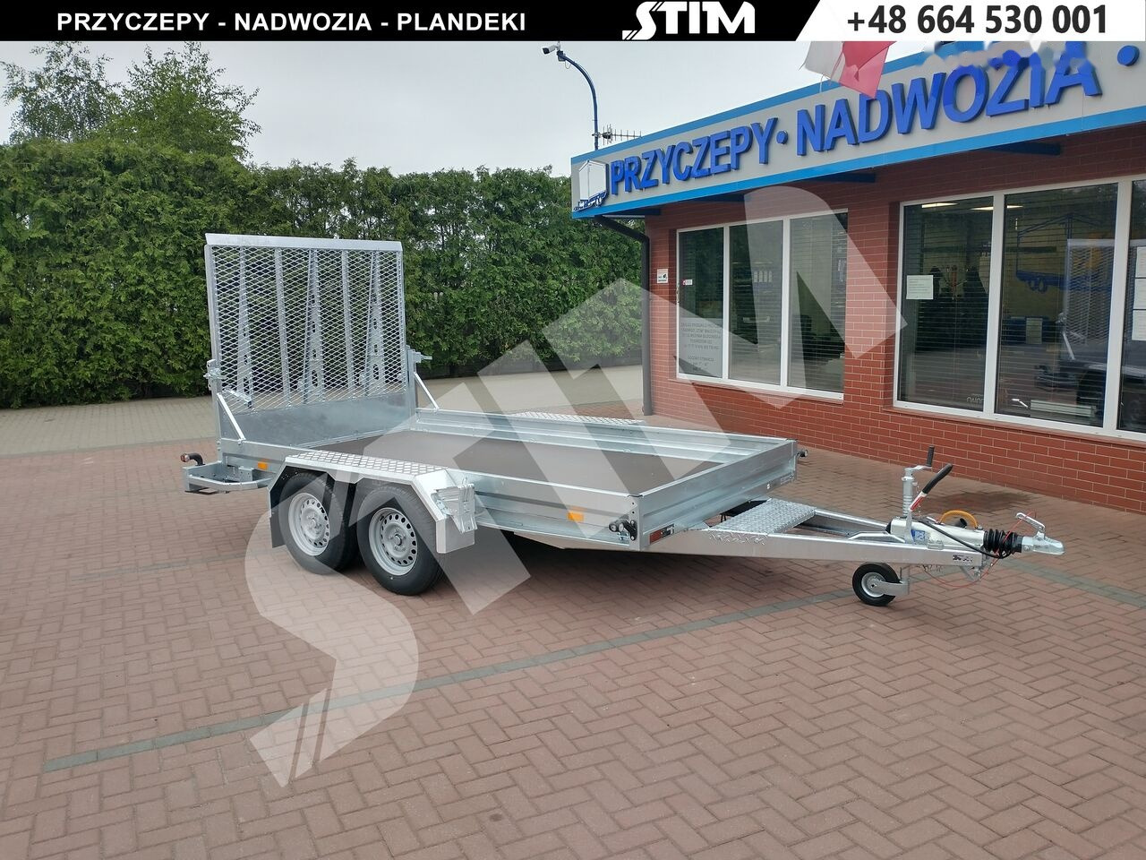 Stim S22/KP-KN/35-35RP - Prikolica za prevoz radnih mašina: slika 2 Stim S22/KP-KN/35-35RP - Prikolica za prevoz radnih mašina: slika 2