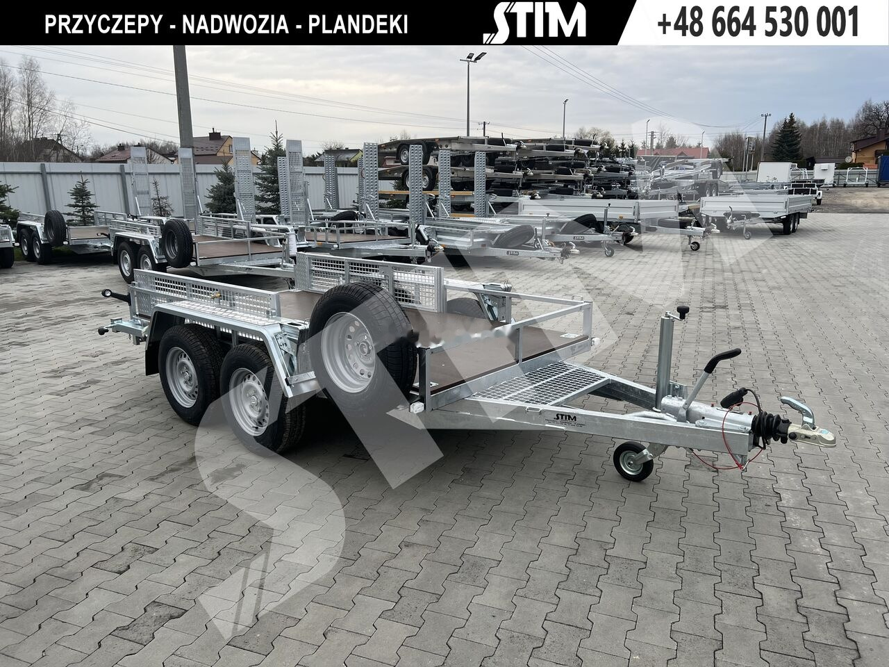 Stim S22/KP-ST/30-27 - Prikolica za prevoz radnih mašina: slika 2 Stim S22/KP-ST/30-27 - Prikolica za prevoz radnih mašina: slika 2