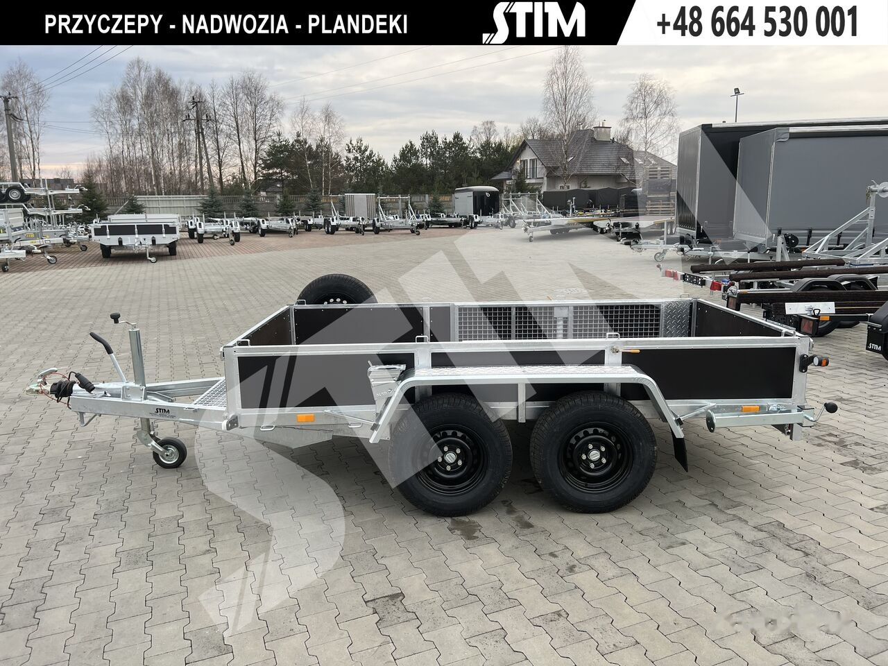 Stim S22/KP-ST/30-27 - Prikolica za prevoz radnih mašina: slika 2 Stim S22/KP-ST/30-27 - Prikolica za prevoz radnih mašina: slika 2