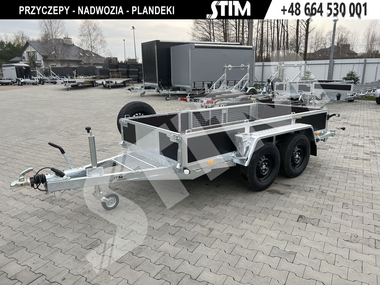 Stim S22/KP-ST/30-27 - Prikolica za prevoz radnih mašina: slika 1 Stim S22/KP-ST/30-27 - Prikolica za prevoz radnih mašina: slika 1