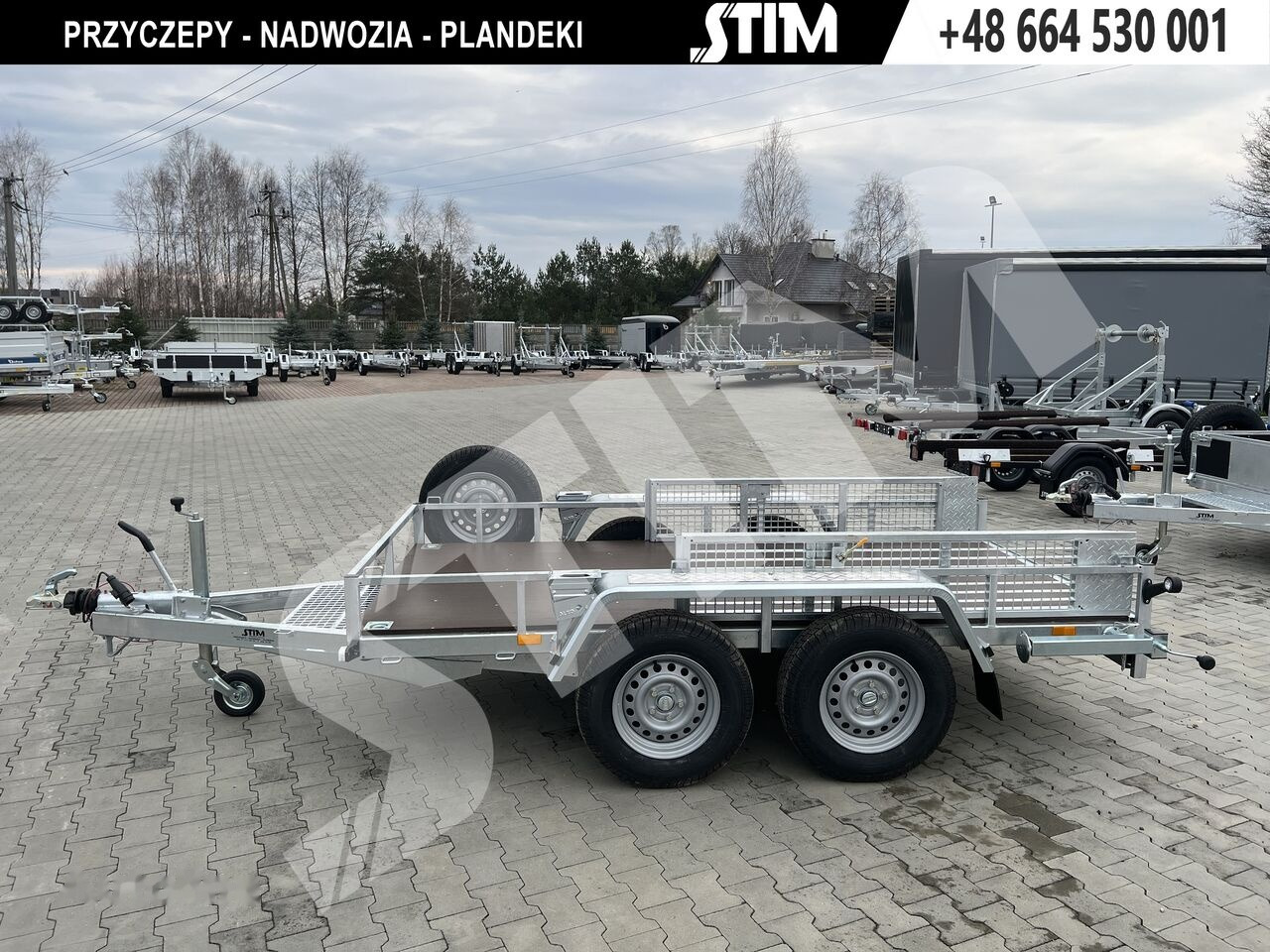Stim S22/KP-ST/30-27 - Prikolica za prevoz radnih mašina: slika 5 Stim S22/KP-ST/30-27 - Prikolica za prevoz radnih mašina: slika 5