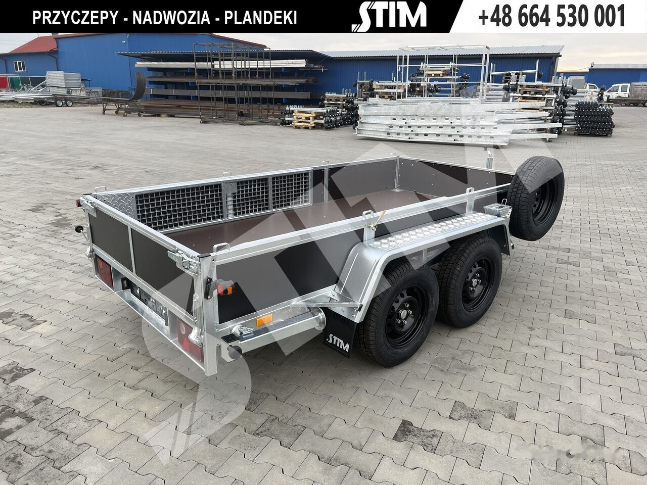 Stim S22/KP-ST/30-27 - Prikolica za prevoz radnih mašina: slika 5 Stim S22/KP-ST/30-27 - Prikolica za prevoz radnih mašina: slika 5