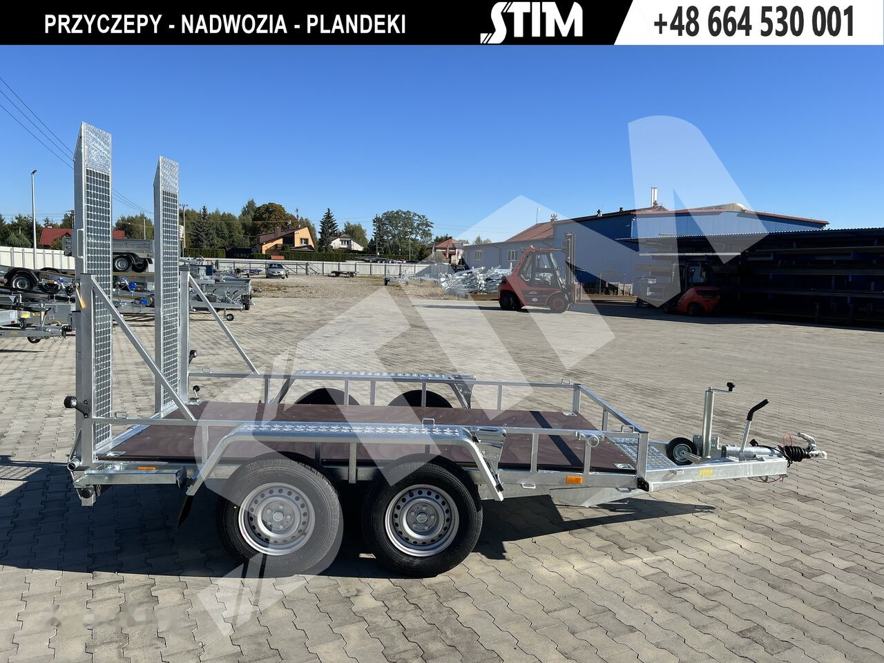 Stim S22/KP-ST/30-27TP - Prikolica za prevoz radnih mašina: slika 2 Stim S22/KP-ST/30-27TP - Prikolica za prevoz radnih mašina: slika 2