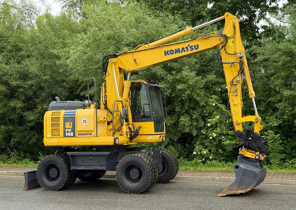 Komatsu * Komatsu PW 148 *ROTOTILT * Sprowadzona * Stan Perfekcyjny * Koparka Kołowa * - Bager točkaš: slika 3 Komatsu * Komatsu PW 148 *ROTOTILT * Sprowadzona * Stan Perfekcyjny * Koparka Kołowa * - Bager točkaš: slika 3