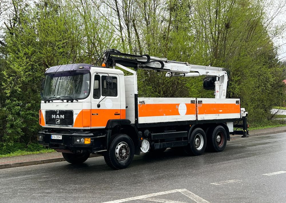 MAN * 27-322 MAN 6x4 * HDS ATLAS 140 * - Kamion sa tovarnim sandukom, Kamion sa dizalicom: slika 1 MAN * 27-322 MAN 6x4 * HDS ATLAS 140 * - Kamion sa tovarnim sandukom, Kamion sa dizalicom: slika 1