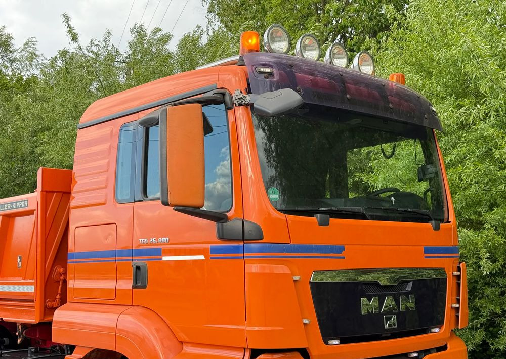 MAN * Kiper * Wywrotka * 26-480 * MAN TGS 6x4 Bordmatic * Zastaw * Stan Perfekcyjny * - Istovarivač: slika 5 MAN * Kiper * Wywrotka * 26-480 * MAN TGS 6x4 Bordmatic * Zastaw * Stan Perfekcyjny * - Istovarivač: slika 5