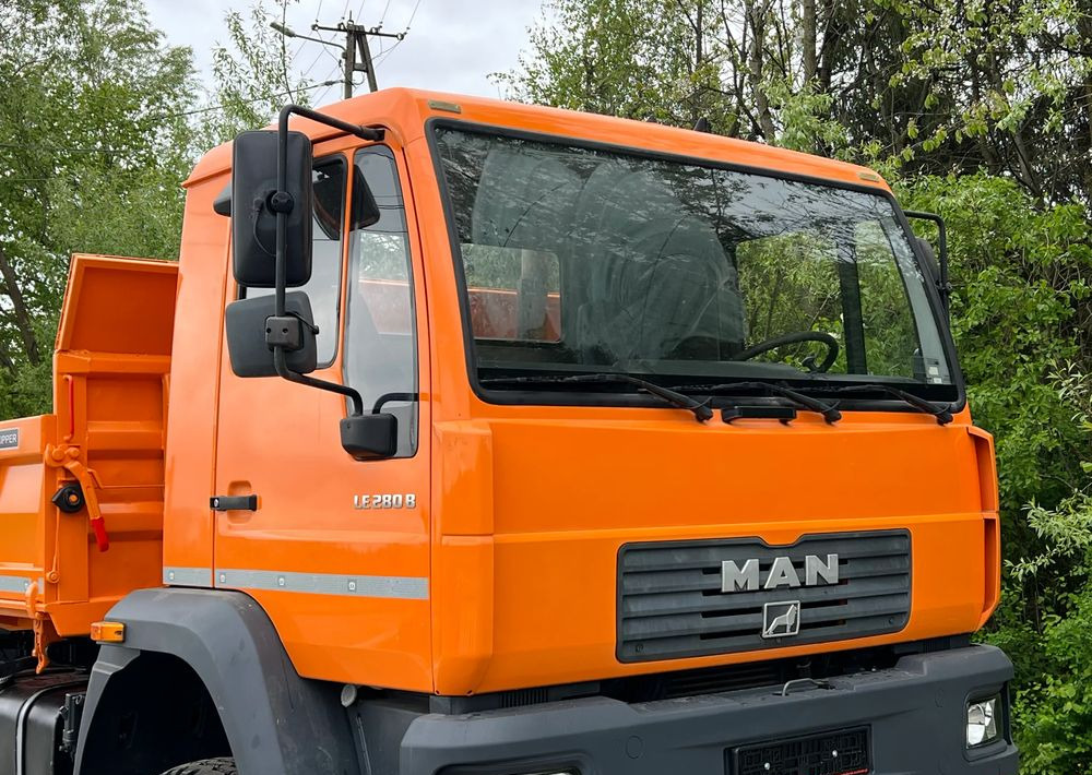 MAN * LE 280 B * MAN * 4x4 * Kiper Wywrotka x3 * Meiller * Sprowadzony * Stan Perfekcyjny * - Istovarivač: slika 4 MAN * LE 280 B * MAN * 4x4 * Kiper Wywrotka x3 * Meiller * Sprowadzony * Stan Perfekcyjny * - Istovarivač: slika 4