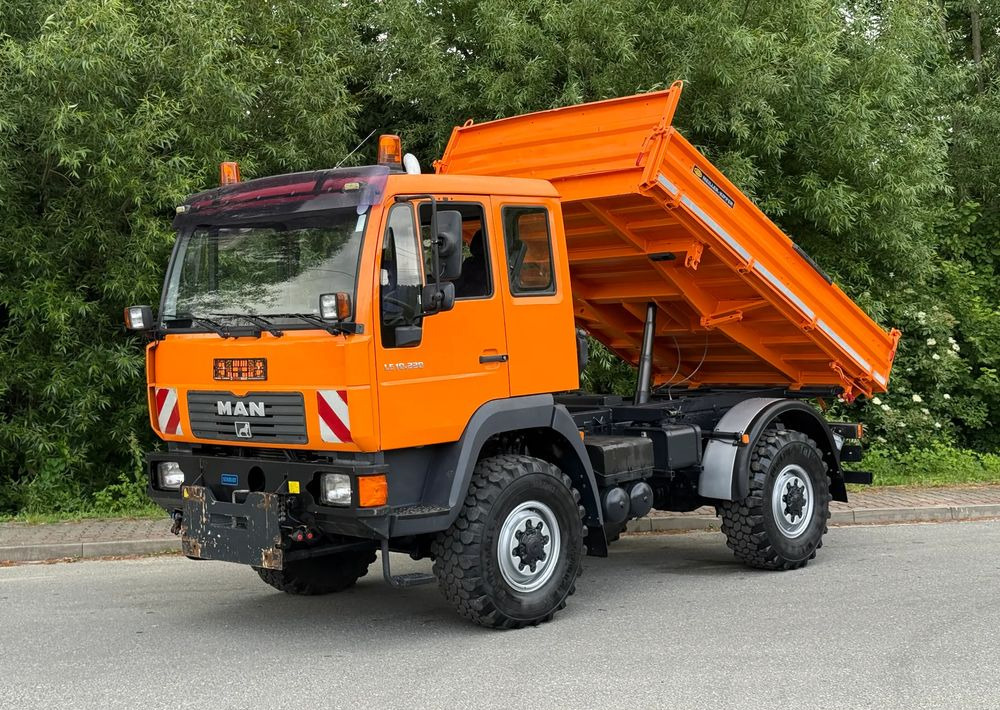 MAN * MAN 10-220 * Kiper Wywrotka Meiller * 4x4 * Zimowe Utrzymanie * Unimog * - Istovarivač: slika 1 MAN * MAN 10-220 * Kiper Wywrotka Meiller * 4x4 * Zimowe Utrzymanie * Unimog * - Istovarivač: slika 1