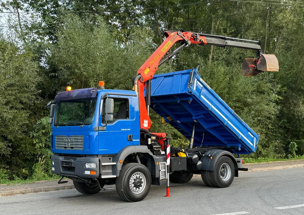MAN * MAN 18 280 * KIPER WYWROTKA * 4x4 * HDS Palfinger 120 STAN BARDZO DOBRY * Sprowadzony - Istovarivač: slika 1 MAN * MAN 18 280 * KIPER WYWROTKA * 4x4 * HDS Palfinger 120 STAN BARDZO DOBRY * Sprowadzony - Istovarivač: slika 1