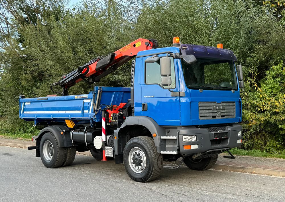 MAN * MAN 18 280 * Kiper Wywrotka * 4x4 * HDS Palfinger 120 STAN BARDZO DOBRY * Sprowadzony - Istovarivač: slika 2 MAN * MAN 18 280 * Kiper Wywrotka * 4x4 * HDS Palfinger 120 STAN BARDZO DOBRY * Sprowadzony - Istovarivač: slika 2