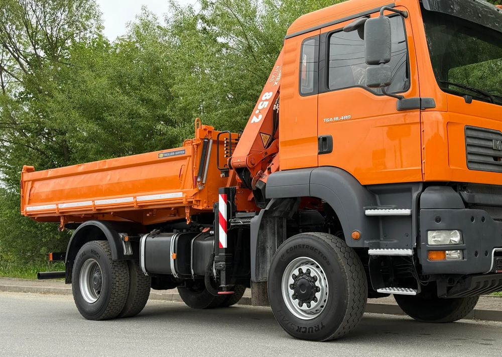 MAN * MAN 18 480 * KIPER WYWROTKA * 4x4 * HDS ATLAS 85* STAN BARDZO DOBRY * Sprowadzony - Istovarivač: slika 5 MAN * MAN 18 480 * KIPER WYWROTKA * 4x4 * HDS ATLAS 85* STAN BARDZO DOBRY * Sprowadzony - Istovarivač: slika 5