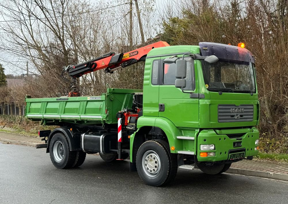 MAN * MAN TGA 18-360 * Kiper Wywrotka * 4x2 * Kran Palfinger PK 9501 Sprowadzony - Istovarivač: slika 2 MAN * MAN TGA 18-360 * Kiper Wywrotka * 4x2 * Kran Palfinger PK 9501 Sprowadzony - Istovarivač: slika 2