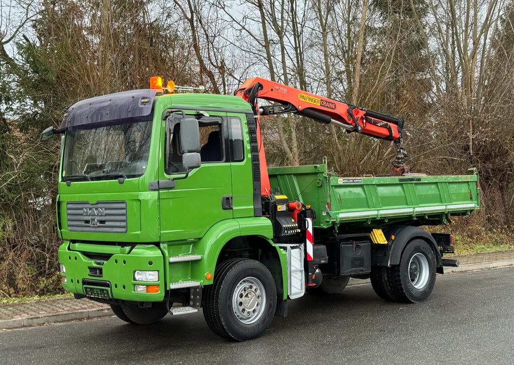 Istovarivač MAN * MAN TGA 18-360 * Kiper Wywrotka * 4x2 * Kran Palfinger PK 9501 Sprowadzony: slika 13