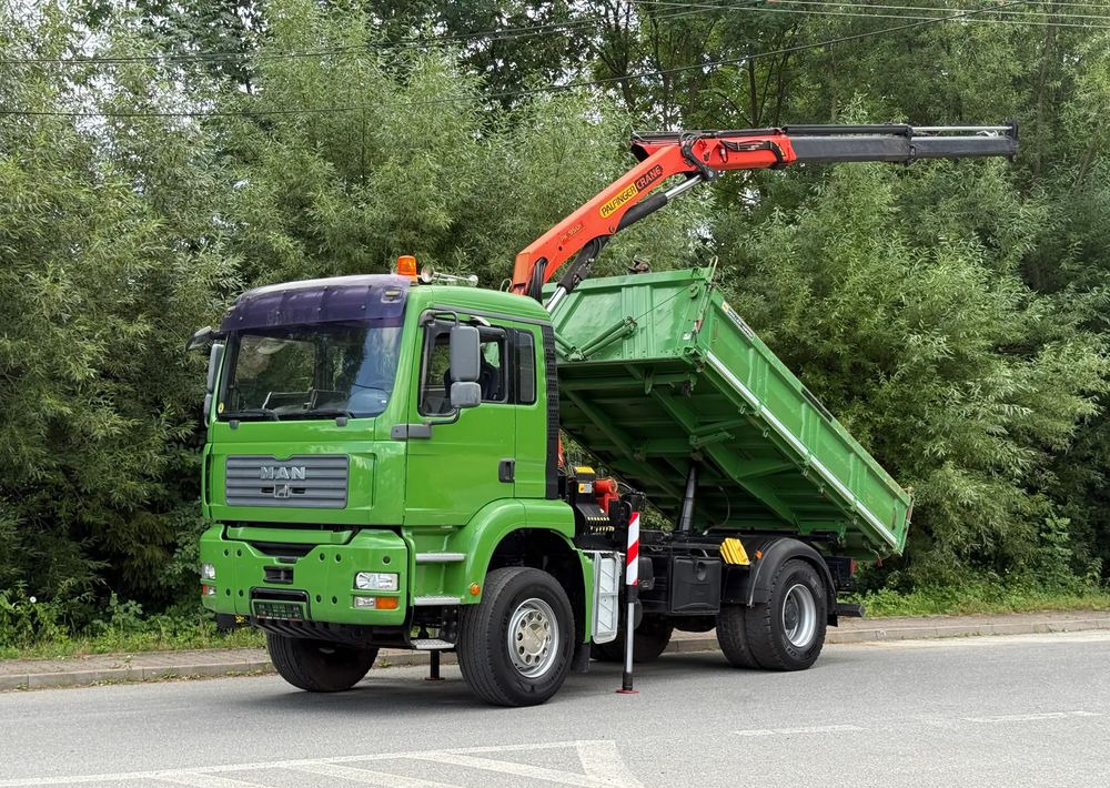 Istovarivač MAN * MAN TGA 18-360 * Kiper Wywrotka * 4x2 * Kran Palfinger PK 9501 Sprowadzony: slika 1