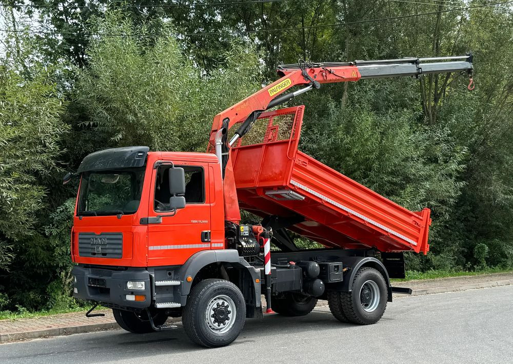 MAN TGM 18-280 MAN 4x4 HDS PALFINGER 105 KIPER WYWROTKA MEILLER BARDZO DOBRY STAN - Istovarivač: slika 1 MAN TGM 18-280 MAN 4x4 HDS PALFINGER 105 KIPER WYWROTKA MEILLER BARDZO DOBRY STAN - Istovarivač: slika 1