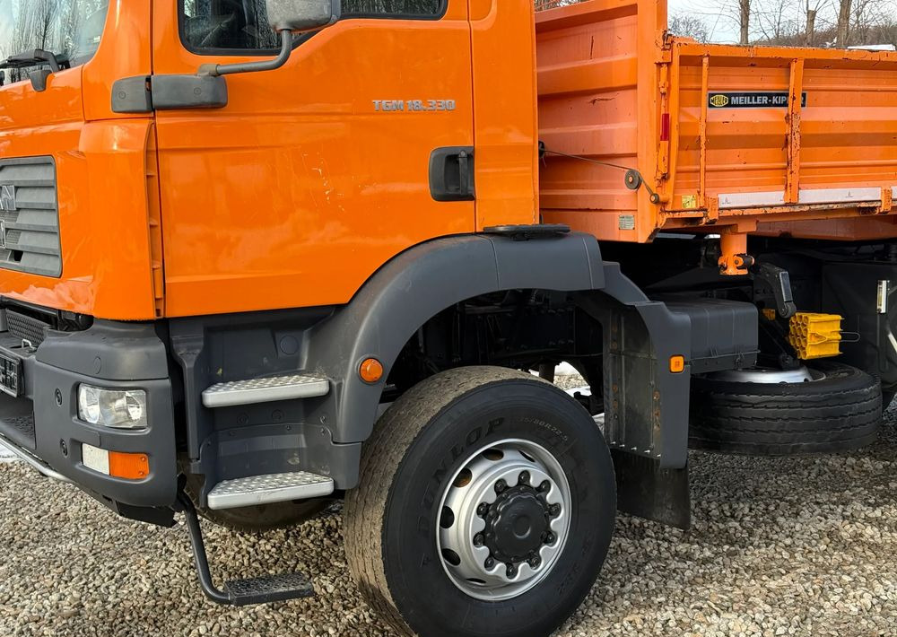 MAN * TGM 18-330 MAN 4x4 HDS Hiab 122 * Kiper Wywrotka * Bardzo Dobry Stan - Istovarivač: slika 5 MAN * TGM 18-330 MAN 4x4 HDS Hiab 122 * Kiper Wywrotka * Bardzo Dobry Stan - Istovarivač: slika 5