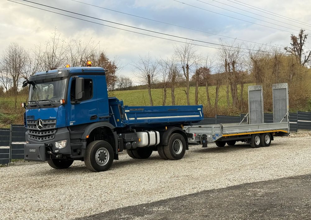 Mercedes-Benz * Arocs * 4X4 * JAK NOWY * Wywrotka Kiper Meiller+ Przyczepa * Zestaw Sprowadzony * 80.700 km Oryginalnie * Mercedes - Istovarivač: slika 2 Mercedes-Benz * Arocs * 4X4 * JAK NOWY * Wywrotka Kiper Meiller+ Przyczepa * Zestaw Sprowadzony * 80.700 km Oryginalnie * Mercedes - Istovarivač: slika 2