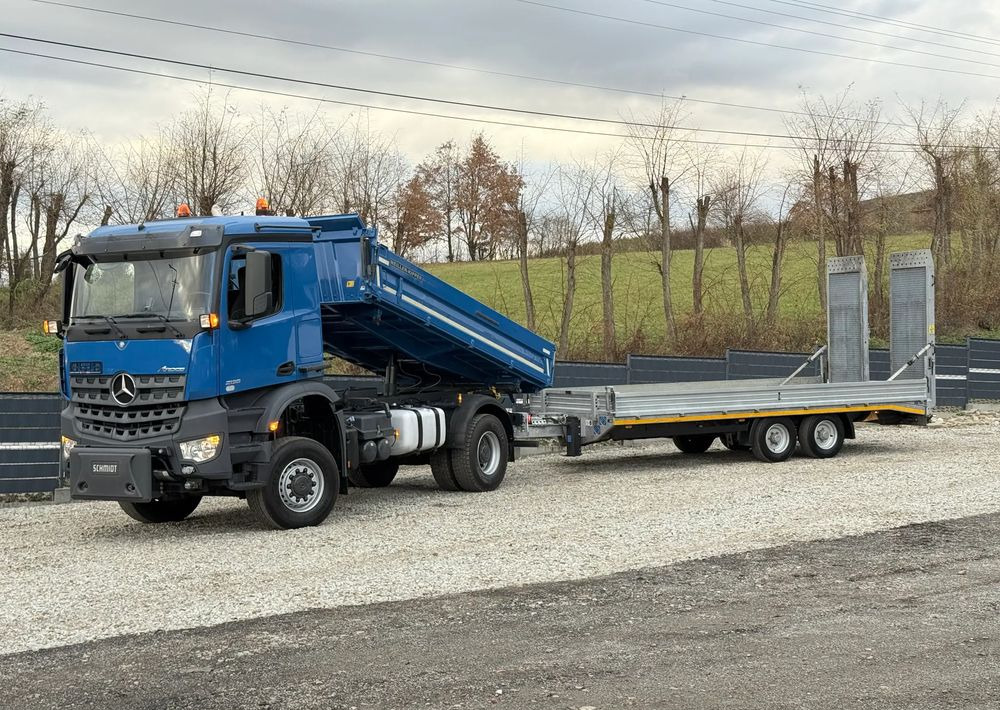 Mercedes-Benz * Arocs * 4X4 * JAK NOWY * Wywrotka Kiper Meiller+ Przyczepa * Zestaw Sprowadzony * 80.700 km Oryginalnie * Mercedes - Istovarivač: slika 1 Mercedes-Benz * Arocs * 4X4 * JAK NOWY * Wywrotka Kiper Meiller+ Przyczepa * Zestaw Sprowadzony * 80.700 km Oryginalnie * Mercedes - Istovarivač: slika 1