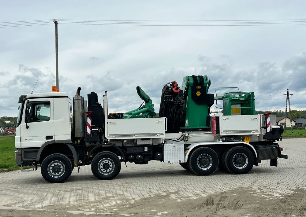 Mercedes-Benz * HDS Palfinger 150002 + FLY JIB PJ 170 * Mercedes Actros 8x6 * Dźwig * 40 TON * Wyciągarka * 35 Metrów * Kosz * - Kamion sa dizalicom: slika 3 Mercedes-Benz * HDS Palfinger 150002 + FLY JIB PJ 170 * Mercedes Actros 8x6 * Dźwig * 40 TON * Wyciągarka * 35 Metrów * Kosz * - Kamion sa dizalicom: slika 3