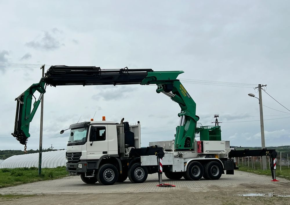 Mercedes-Benz * HDS Palfinger 150002 + FLY JIB PJ 170 * Mercedes Actros 8x6 * Dźwig * 40 TON * Wyciągarka * 35 Metrów * Kosz * - Kamion sa dizalicom: slika 1 Mercedes-Benz * HDS Palfinger 150002 + FLY JIB PJ 170 * Mercedes Actros 8x6 * Dźwig * 40 TON * Wyciągarka * 35 Metrów * Kosz * - Kamion sa dizalicom: slika 1