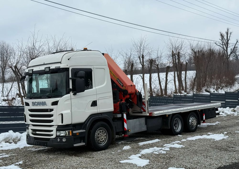 Scania * SCANIA G400 * HDS Palfinger Kran PK 42500 * 3 Osie * Sprowadzona * Bardzo Dobry Stan * - Kamion sa tovarnim sandukom, Kamion sa dizalicom: slika 2 Scania * SCANIA G400 * HDS Palfinger Kran PK 42500 * 3 Osie * Sprowadzona * Bardzo Dobry Stan * - Kamion sa tovarnim sandukom, Kamion sa dizalicom: slika 2
