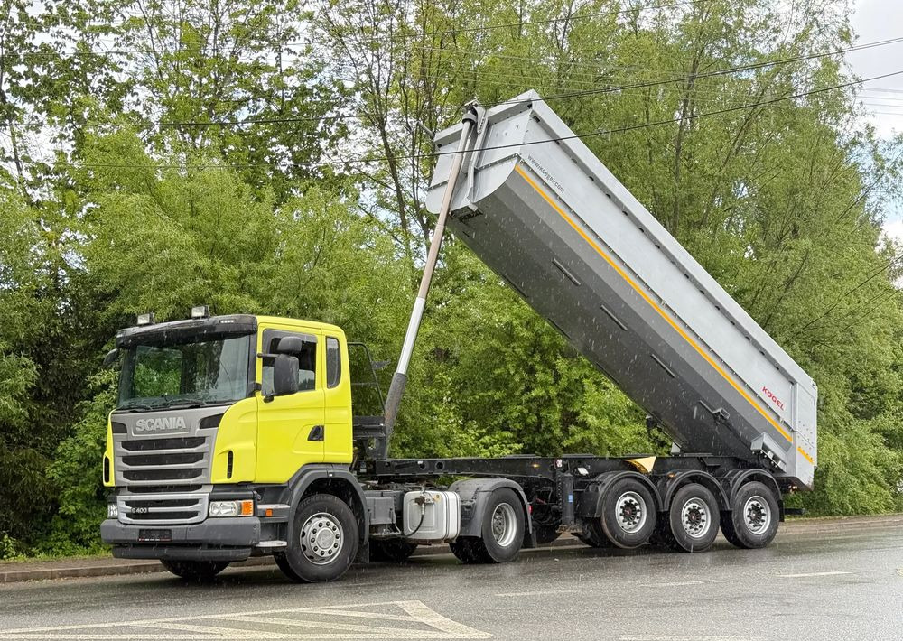 Scania * Zestaw * Scania G400 + Naczepa Kogel Kiper Wywrotka * Sprowadzony * Bardzo Dobry Stan * - Istovarivač: slika 1 Scania * Zestaw * Scania G400 + Naczepa Kogel Kiper Wywrotka * Sprowadzony * Bardzo Dobry Stan * - Istovarivač: slika 1