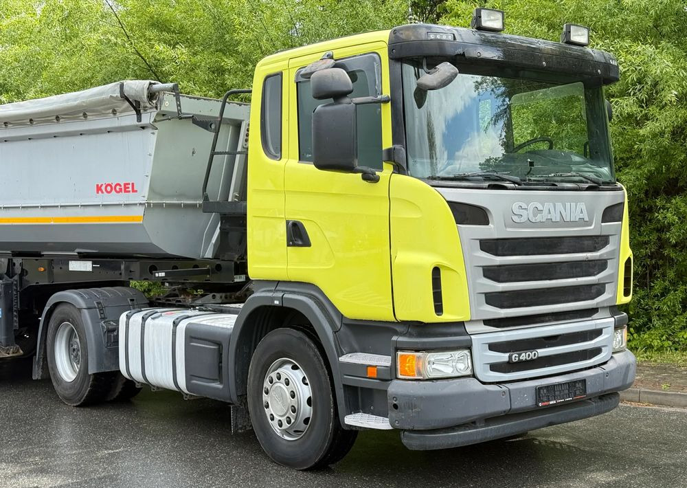 Scania * Zestaw * Scania G400 + Naczepa Kogel Kiper Wywrotka * Sprowadzony * Bardzo Dobry Stan * - Tegljač, Poluprikolica istovarivača: slika 3 Scania * Zestaw * Scania G400 + Naczepa Kogel Kiper Wywrotka * Sprowadzony * Bardzo Dobry Stan * - Tegljač, Poluprikolica istovarivača: slika 3