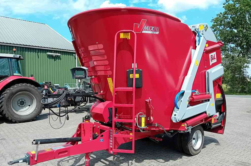 BVL V-Mix Fill Plus 13-1S LS voermachines - Prikolica za mešanje stočne hrane: slika 2 BVL V-Mix Fill Plus 13-1S LS voermachines - Prikolica za mešanje stočne hrane: slika 2