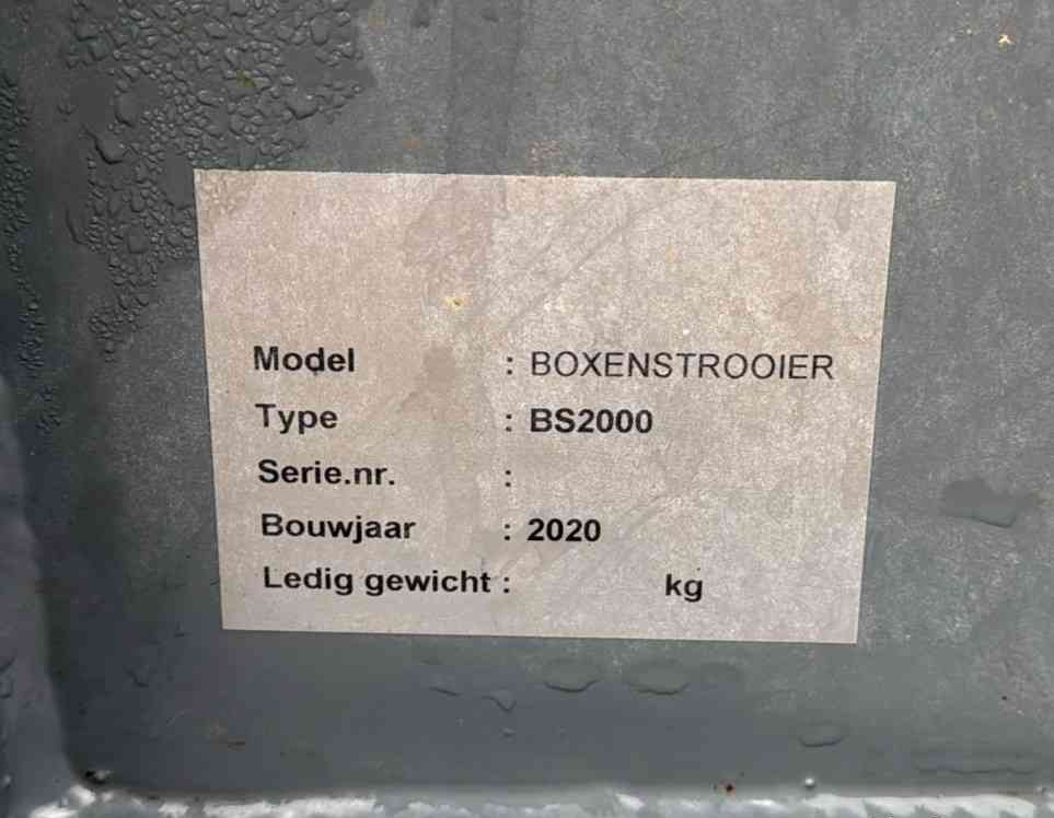 Oprema za stoku Ceres BS2000 Zaagselstrooier instrooibak diversen: slika 6