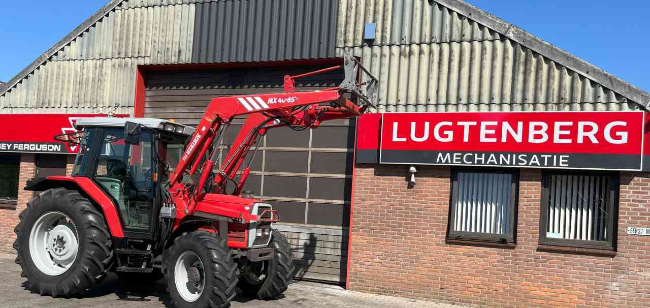 Massey Ferguson 6140 Dynashift met Mailleux voorlader tractoren *Verkocht/sold* - Traktor: slika 1 Massey Ferguson 6140 Dynashift met Mailleux voorlader tractoren *Verkocht/sold* - Traktor: slika 1