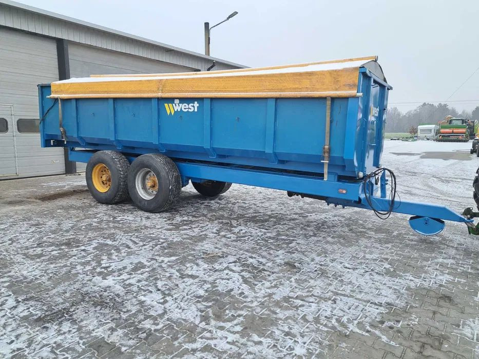 Przyczepa skorupowa WEST 14 ton - Prikolica za poljoprivredu: slika 4 Przyczepa skorupowa WEST 14 ton - Prikolica za poljoprivredu: slika 4