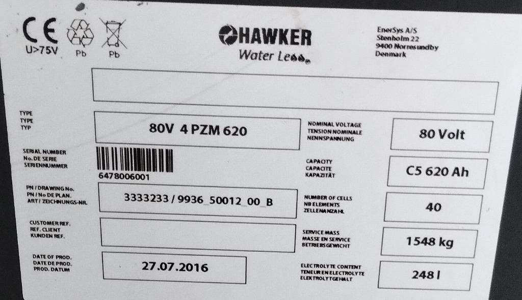 Električni viljuškar CAT EP 30 CN: slika 16