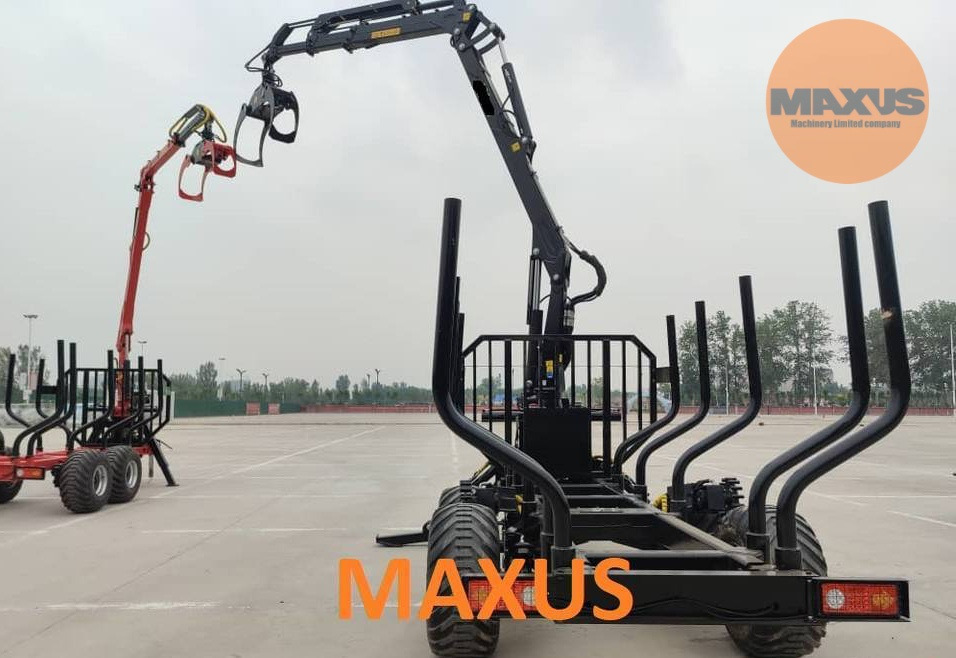 Maxus MAXUS 1400 Erdészeti Pótkocsi + Daru 780 - Šumska prikolica: slika 2 Maxus MAXUS 1400 Erdészeti Pótkocsi + Daru 780 - Šumska prikolica: slika 2